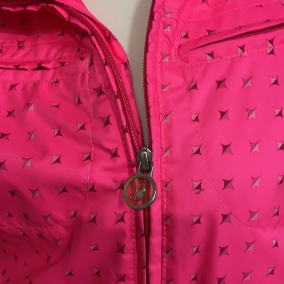 Spyder Girls Snow Jacket Sz 14 - Picture 3 of 9